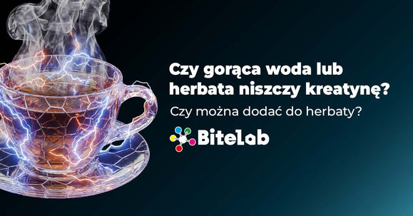 Czy gorąca woda lub herbata niszczy kreatynę?
