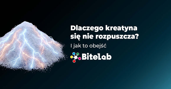 Dlaczego kreatyna w proszku się nie rozpuszcza (i jak to obejść)