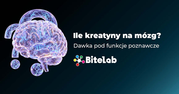 Ile kreatyny na mózg? Dlaczego dawka „na mięśnie" to często za mało