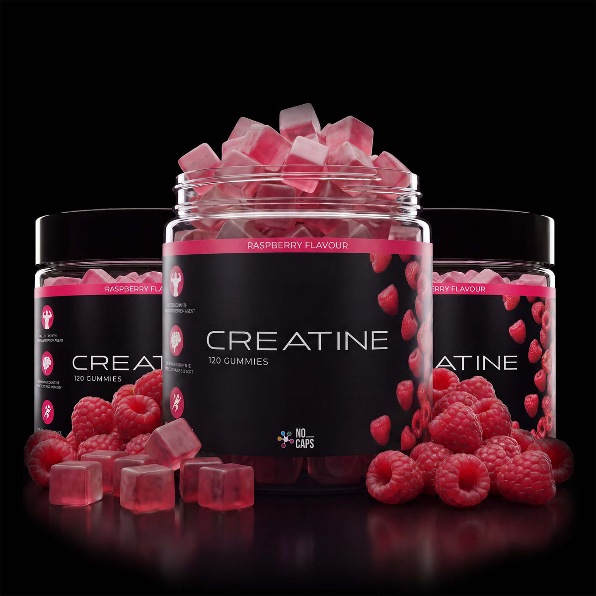 no_caps żelki z kreatyną 120 szt.